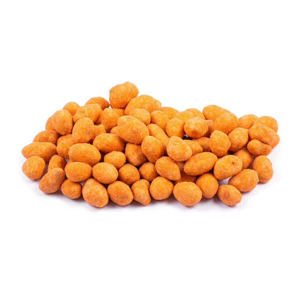 تصویر 3 از بادام زمینی روکشدار فلفلی دراژه با پوشش ترد و طعم پرقدرت ادویه ای